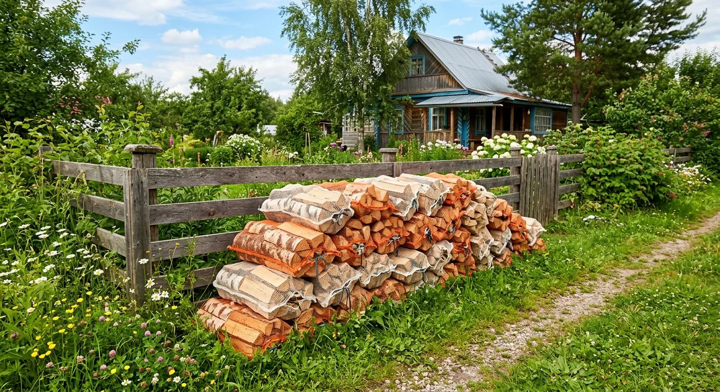 Дрова для дачи в Уваровке